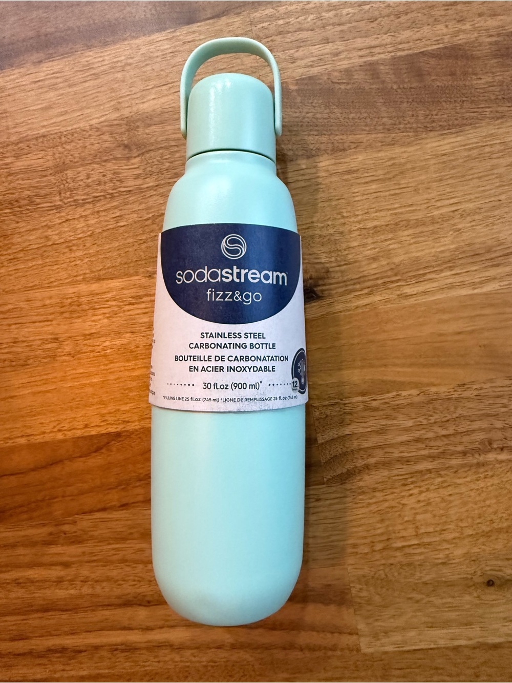SodaStream Fizz & Go Stainless Steel Bottle - Mint